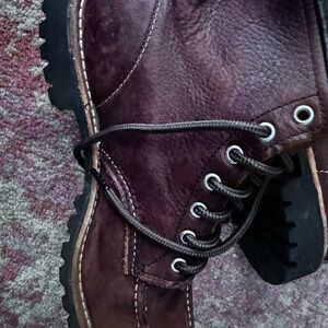 Men's Rugged Brown Leather Boots